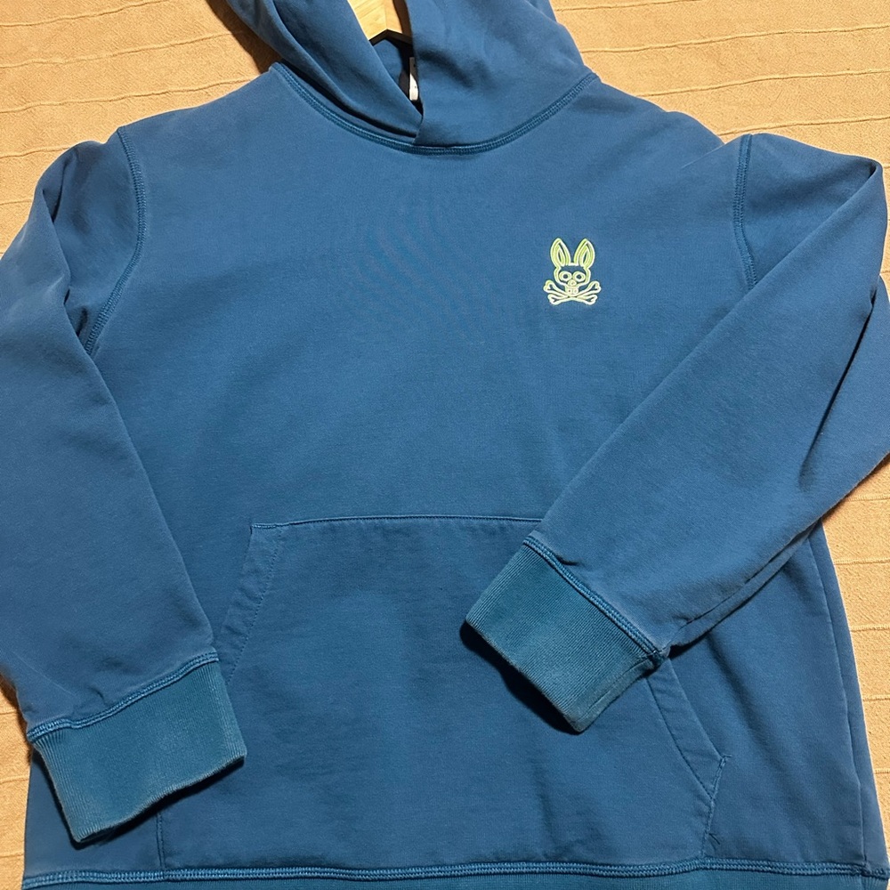 Psycho Bunny Blue Kids Hoodie